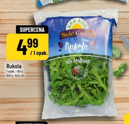 Rukola Sole Gusto promocja w POLOmarket