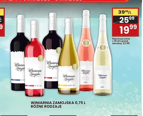 Wino Winiarnia Zamojska promocja w Wafelek