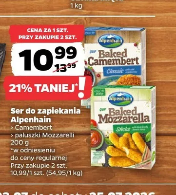 Ser do zapiekania Camembert Alpenhain promocja w Netto