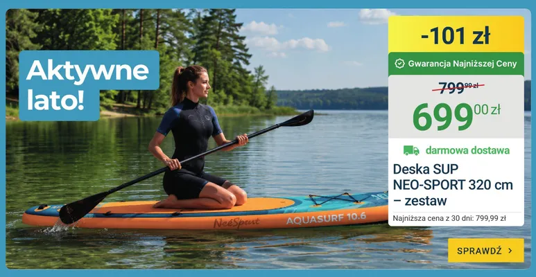 Deska SUP Neo-Sport 320 cm promocja w ERLI