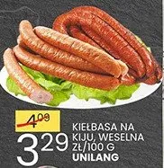 Kiełbasa na kiju, weselna promocja w Wafelek