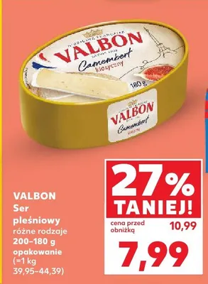 Ser pleśniowy różne rodzaje 200-180g opakowanie promocja w Kaufland
