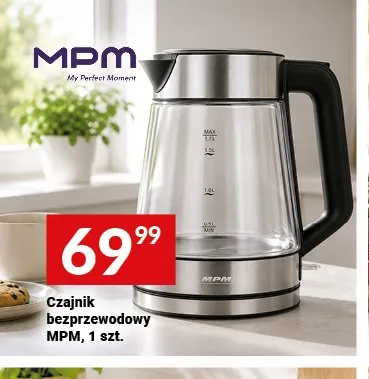 Czajnik bezprzewodowy MPM promocja w Twój Market
