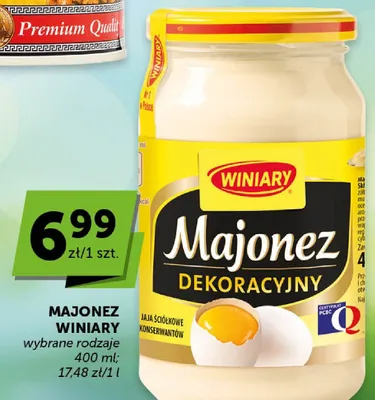 Majonez dekoracyjny Winiary promocja w Euro Sklep