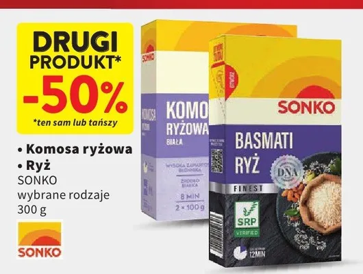 Komosa ryżowa Sonko wybrane rodzaje promocja w Intermarche