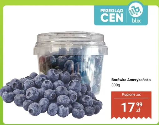 Borówka amerykańska promocja w Dino