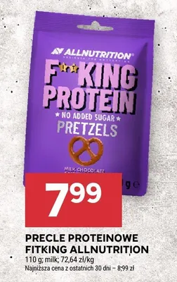 Precle proteinowe Fitking Allnutrition promocja w Stokrotka