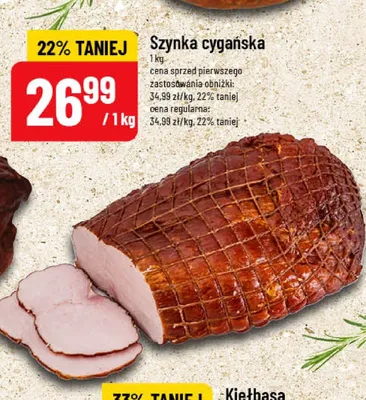 Szynka cygańska promocja w POLOmarket