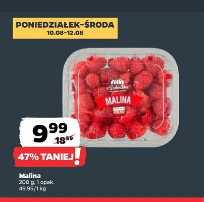 Malina Zieleniak promocja w Netto