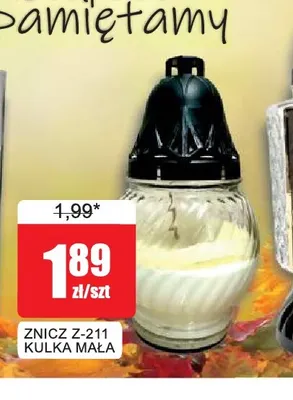 Znicz Z-211 kulka mała promocja w Bingo