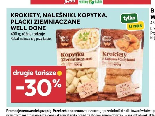 Naleśniki Well Done promocja w Stokrotka