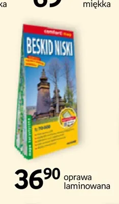 Mapa laminowana Beskid Niski Comfort! Map Expressmap promocja w Empik