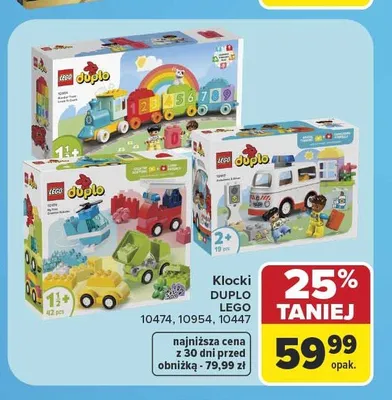 Klocki LEGO Duplo 10474 promocja w Carrefour
