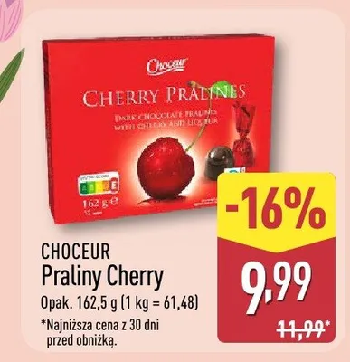 Praliny Cherry promocja w Aldi