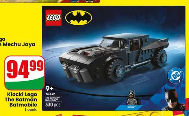 Klocki LEGO The Batman Batmobile promocja w Dino