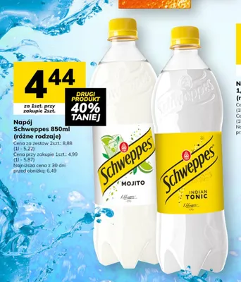 Napój Schweppes Mojito promocja w Hitpol