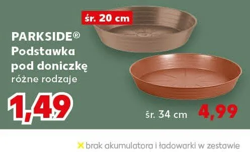 Podstawka pod doniczkę PARKSIDE promocja w Kaufland
