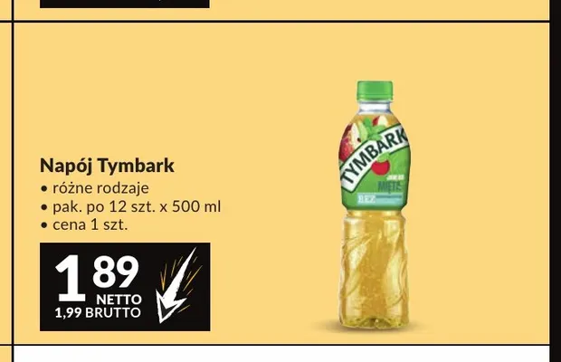 Napój Tymbark promocja w Makro