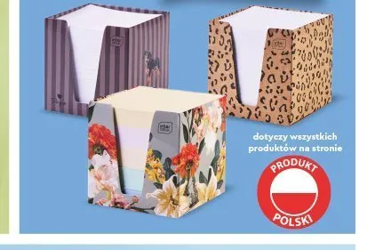 Karteczki w kostce Interdruk promocja w Biedronka