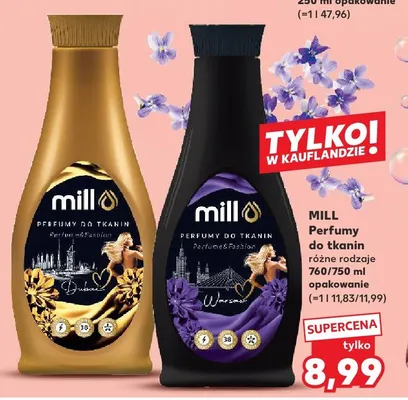 Perfumy do tkanin różne rodzaje promocja w Kaufland