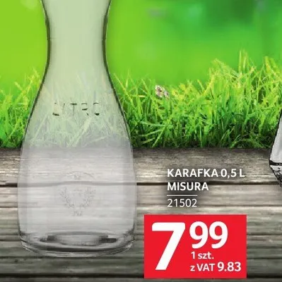 Karafka 0,5 l Misura promocja w Selgros