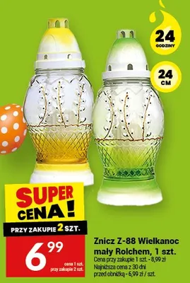 Znicz Z-88 Wielkanoc Rolchem, 1 szt. promocja w Twój Market