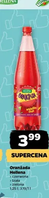 Oranżada Hellena czerwona promocja w Netto