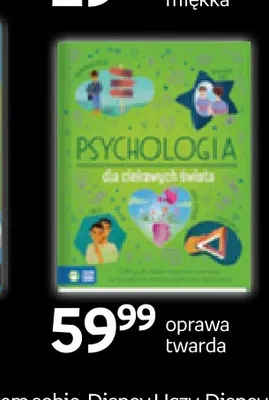 Książka Psychologia dla ciekawych świata oprawa twarda promocja w Empik