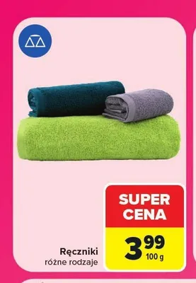 Ręcznik promocja w Carrefour