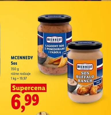 Sos MCENNEDY promocja w Lidl