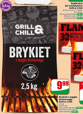 Podpałka biała Flambit 32szt promocja w Dino