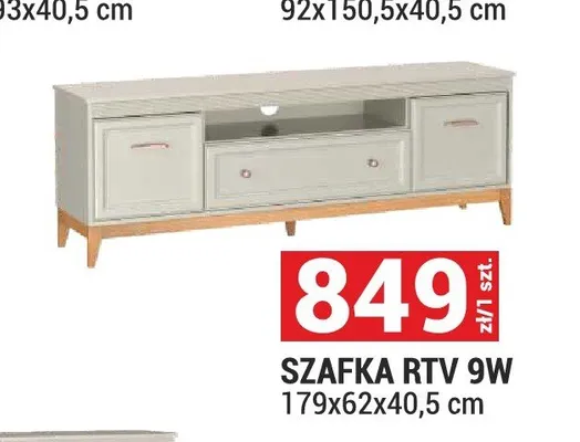Szafka RTV Windsor 9W promocja w Merkury Market