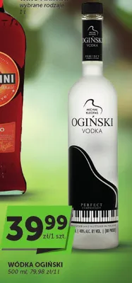 Wódka Ogiński promocja w Euro Sklep