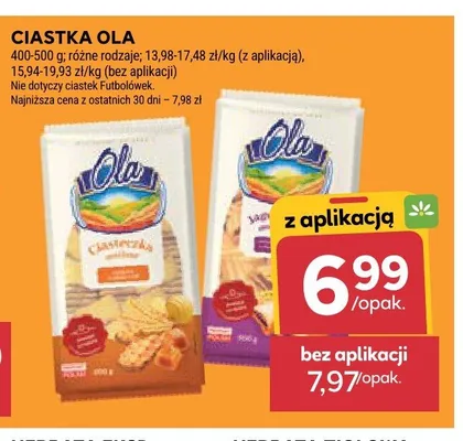 Ciastka OLA promocja w Stokrotka