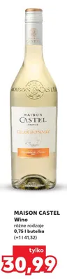 Wino różne rodzaje Chardonnay promocja w Kaufland