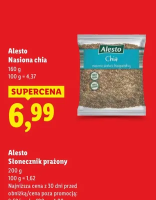 Nasiona chia promocja w Lidl