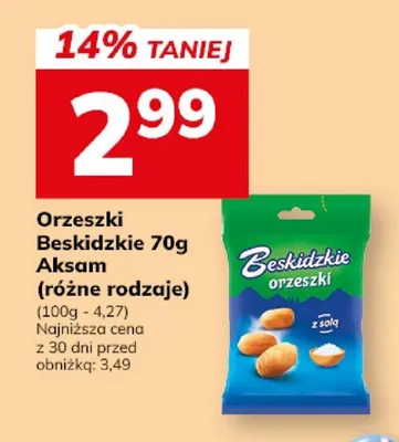 Orzeszki (różne rodzaje) promocja w Hitpol