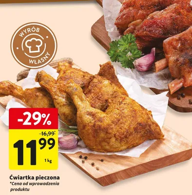 Ćwiartka pieczona promocja w Intermarche