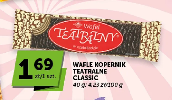 Wafle Kopernik Teatralne Classic promocja w ABC