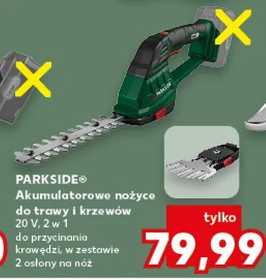 Akumulatorowe nożyce do trawy i krzewów 2w1 promocja w Kaufland