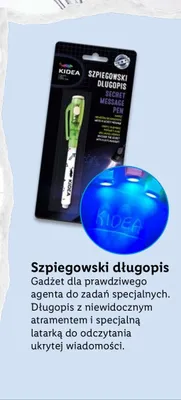 Długopis szpiegowski Kidea promocja w Lidl