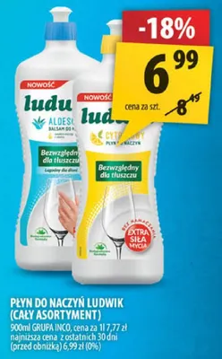 Płyn do naczyń Ludwik promocja w Arhelan