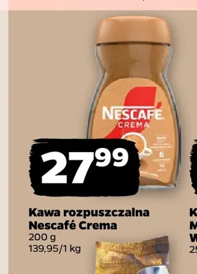 Kawa rozpuszczalna Nescafé Crema promocja w Netto