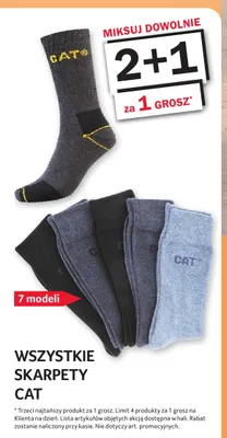 Skarpety CAT promocja w Selgros