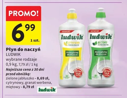 Płyn do naczyń Ludwik cytrynowy promocja w Intermarche