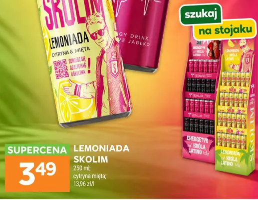 Lemoniada Skolim Cytryna & Mięta promocja w Stokrotka