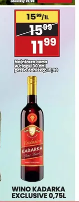 Wino Kadarka Exclusive promocja w Wafelek