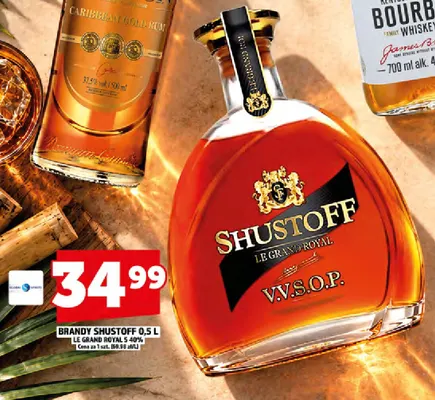 Brandy Shustoff Le Grand Royal 5 40% promocja w TOPAZ