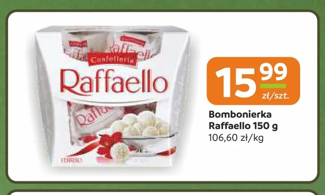 Bombonierka Raffaello promocja w Społem Częstochowa