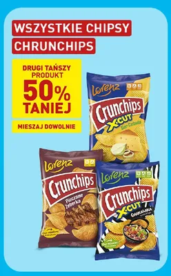 Chipsy Crunchips Pieczone Żeberka promocja w Aldi
